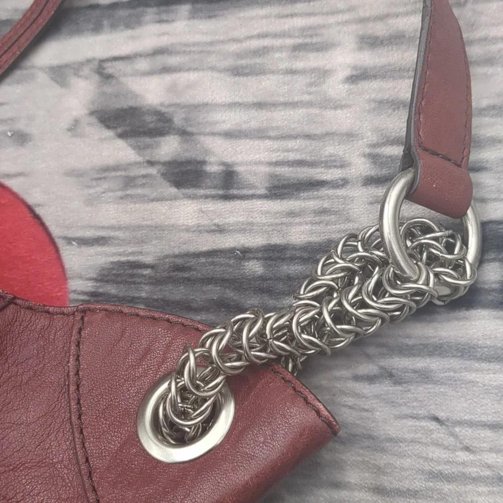 Fossil 54 Burgundy Hobo